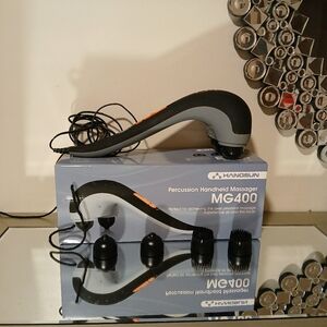 MG 400 HANGSUN body massager with attachments NEVER USED!